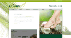 Desktop Screenshot of courtin.eu